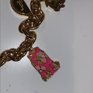 Lilly Pulitzer charm bracelet